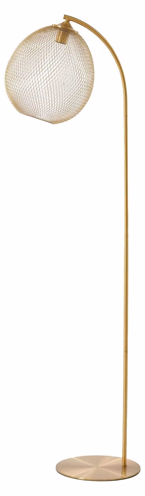 Lampada da terra - oro - MOROC - metallo - lampada d'atmosfera - E27 - 1880985 - Light & Living