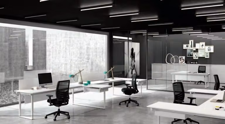 Büro Schreibtisch Eckschreibtisch Möbel Computer Schreibtische Einrichtung