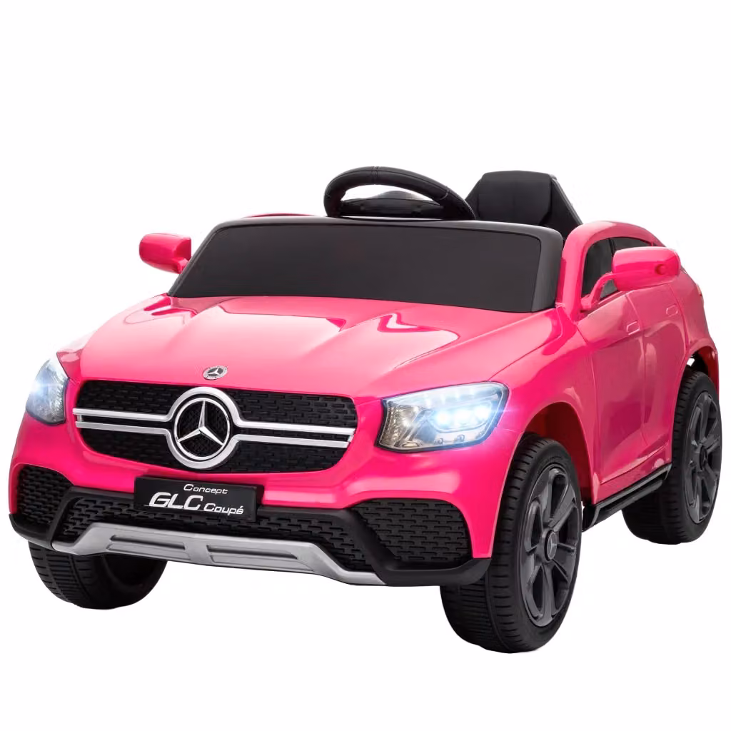 Auto elettrica per bambini XYLO 12V con telecomando, luci LED e musica, 3 velocità, colore rosa – 2
