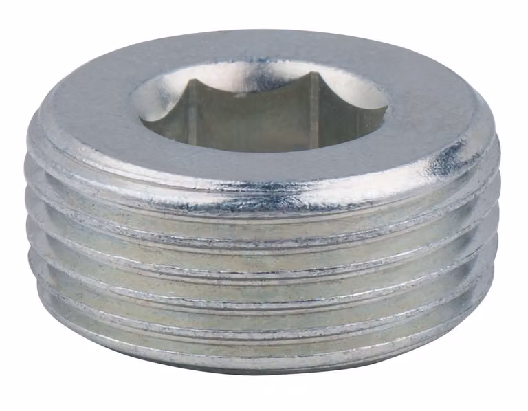 Tappo di scarico olio KS Tools, esagono incassato da 10 mm, M22x1,5x10 mm, confezione da 25 pezzi