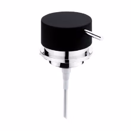 Nimco Ricambi - Pompa di ricambio per dispenser di sapone, nero/cromo 1028PO-90