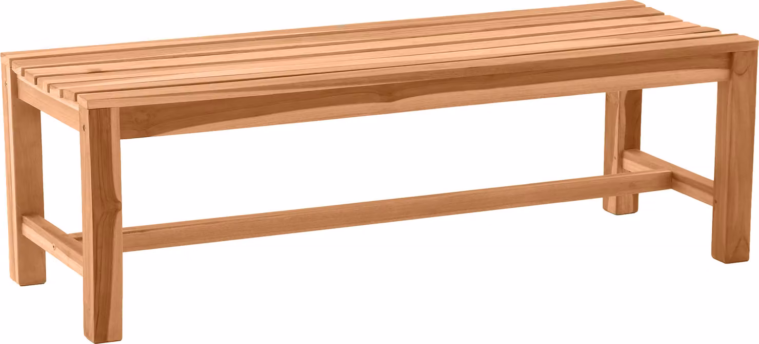 Panchina da giardino, 150 cm, teak