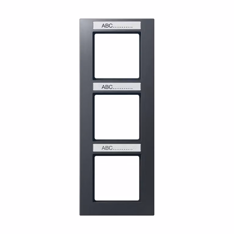 Jung AC583BFNAANM Cornice con campo di scrittura 9 x 55 mm