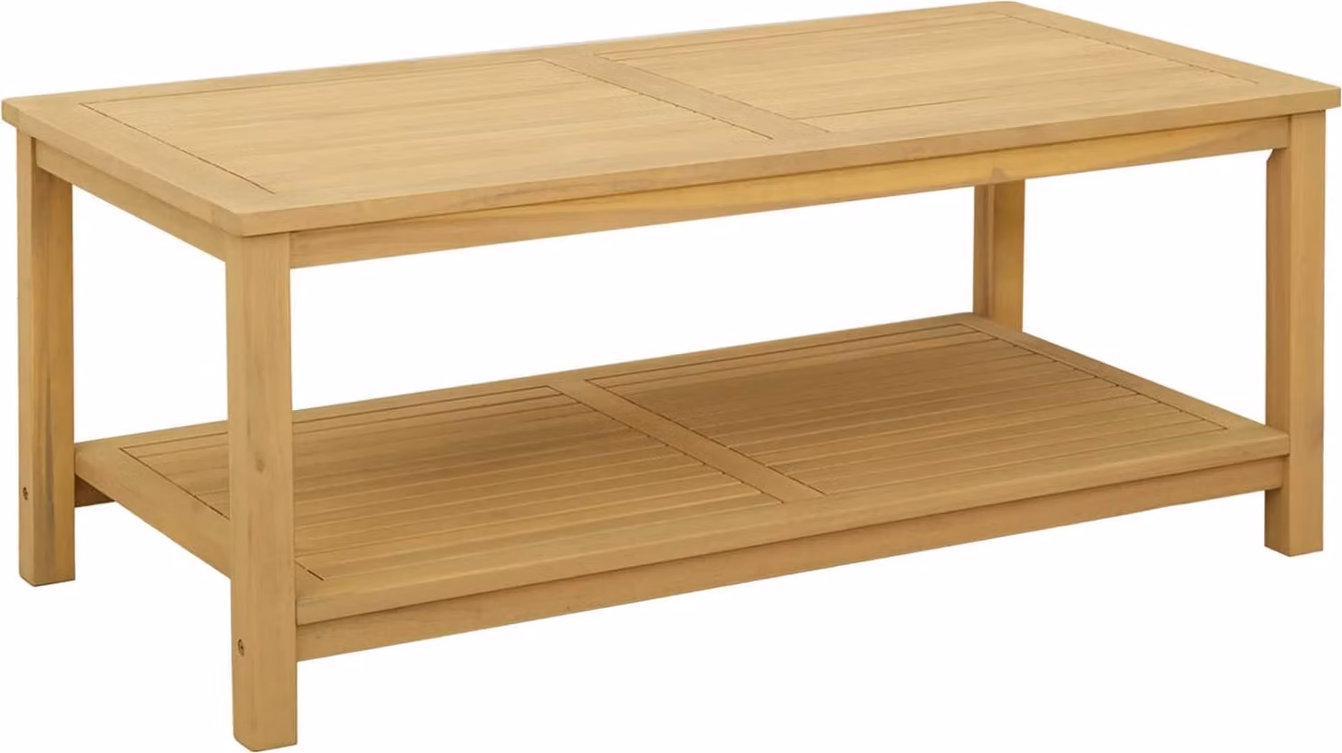 Tavolo laterale Olio Naturale 110 x 55 x 45 cm