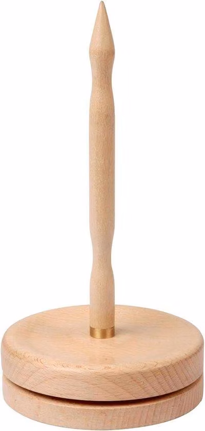 Avvolgi filato in legno naturale - Avvolgi filato in 1 pezzo