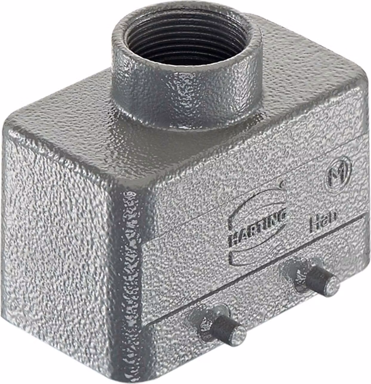 HARTING Han 10B HvE Custodia a manicotto bassa, 1xM25 uscita cavo diritta, per 2 staffe (nella parte inferiore) - 1 pezzo