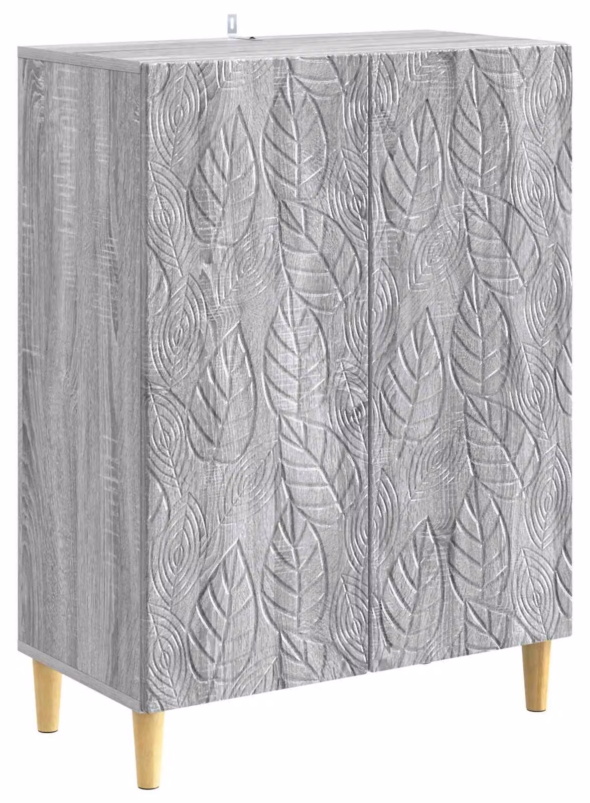 Credenza Sonoma grigio 66 x 34,5 x 90 cm Legno ingegnerizzato