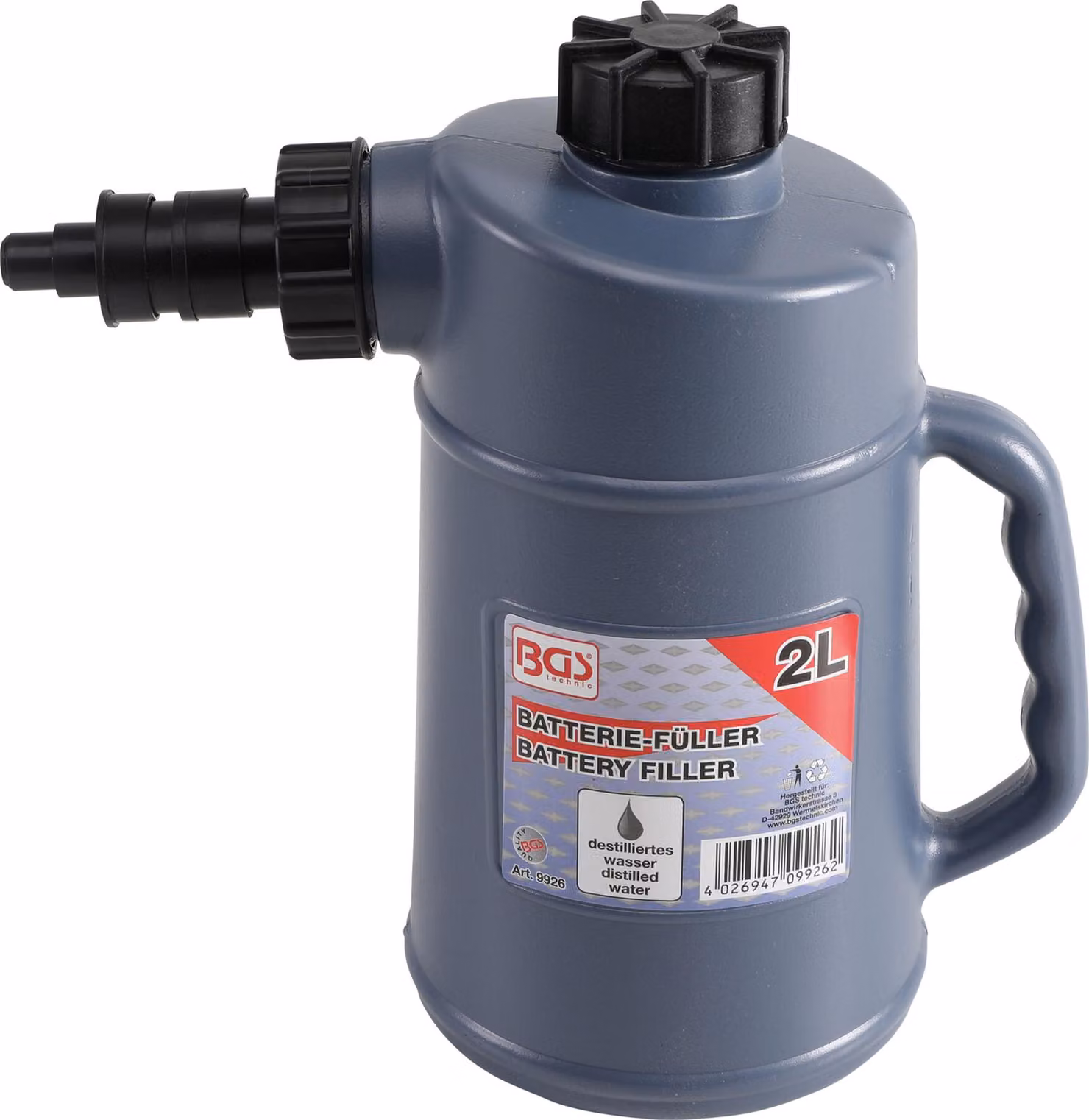 BGS Riempimento batteria 2 litri - 9926