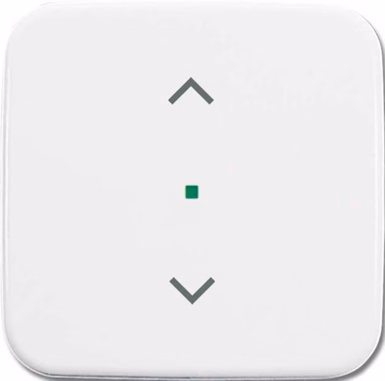 Busch-Jaeger basculante a 1 piega, tende bianco alpino 6232-10-214