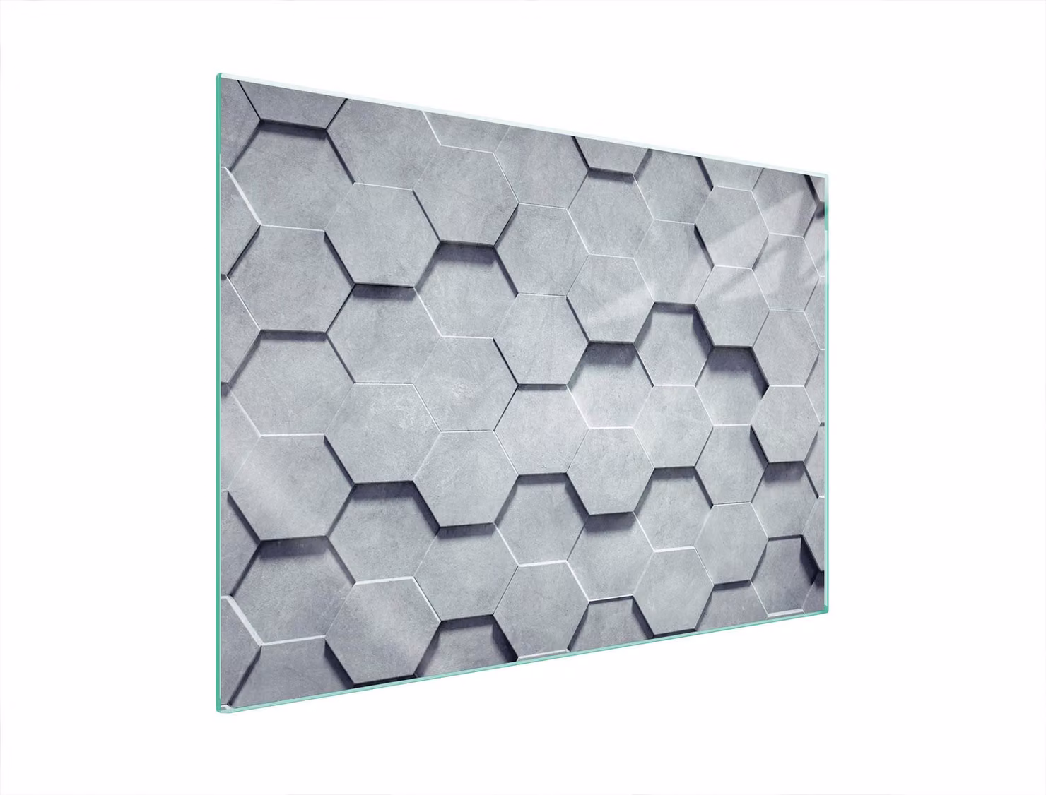 Piastra Di Protezione Del Vetro Per Il Cuore 70X52 Pattern
