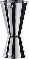 Jigger doppio Ilsa in acciaio inox color argento, capacità 20 e 40 ml, dimensioni: 4,5 x 9 cm