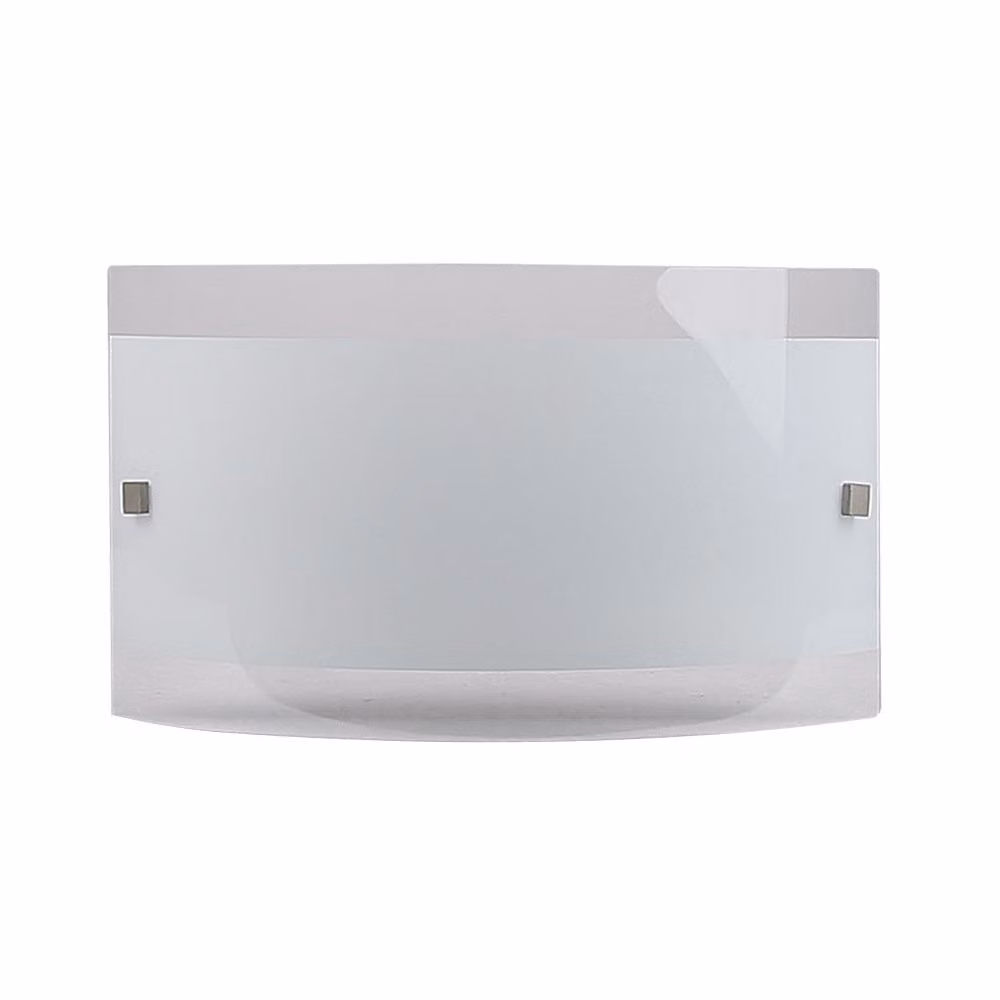 Lampada da parete in vetro NOVA - 1xR7s, 60W, bianco / trasparente