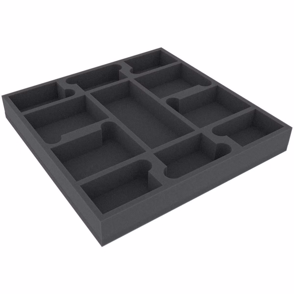 Inserto in schiuma 295x295x40 mm per accessori da giochi da tavolo
