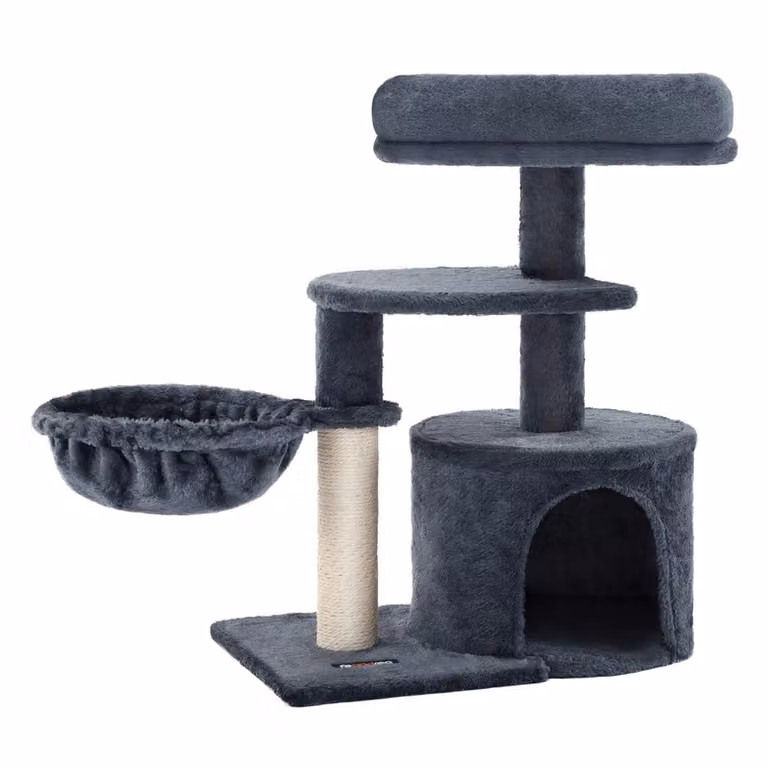 Albero per Gatti di Taglia Piccola, Grigio Fumo