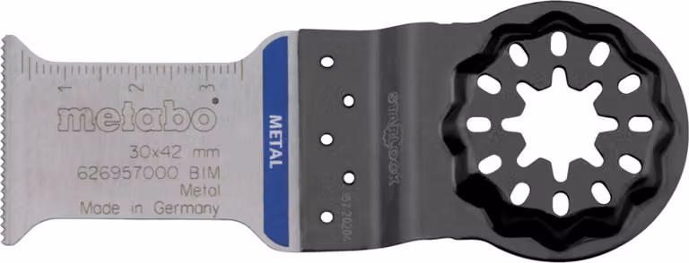 5 lame per sega ad immersione, metallo in BiM 30 mm, Starlock
