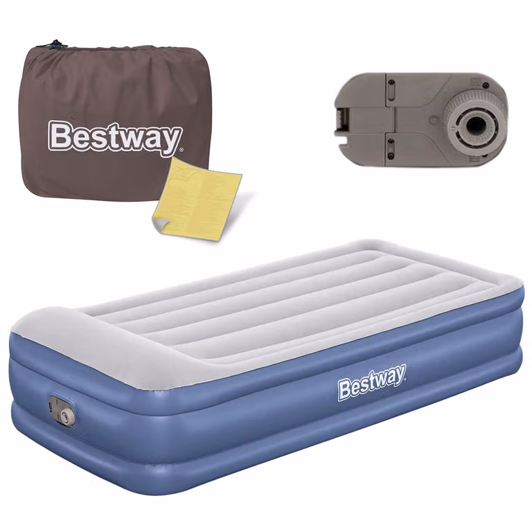 Letto ad aria Bestway con pompa Tritech Twin