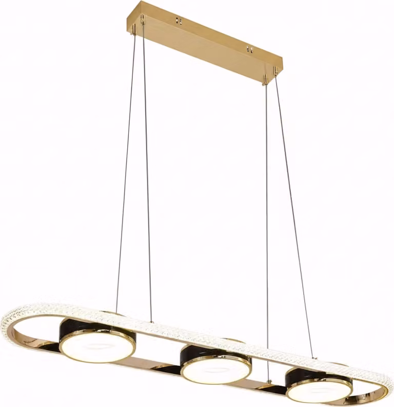 Lampadario A Sospensione TOOLIGHT G135-Cp Gold 19X19X94Cm