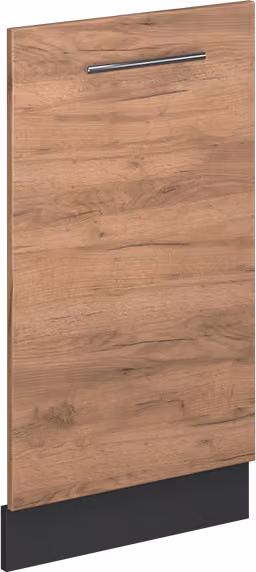 Pannello frontale della lavastoviglie Vicco Fame-Line Rovere dorato 45 cm senza piano di lavoro, Model 54290