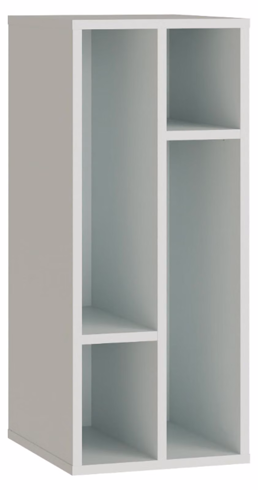 Forte ALICE SPRINGS Divisorio da porta 30, stile moderno-minimalista, 4 scomparti, organizzazione, materiale derivato dal legno, Secret Grey, larghezza 30 cm x altezza 72,1 cm x profondità 34,8 cm