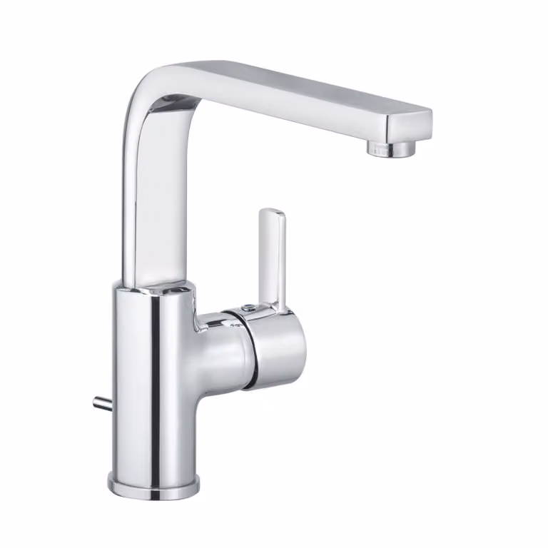 Miscelatore monocomando per lavabo Kludi Zenta con comando laterale cromato, 1 pz.