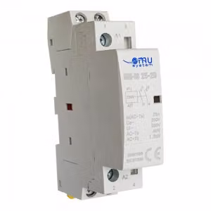 Contattore modulare Contattore 25A 1,2kW 230V AC 2NO Montaggio DIN 35mm XBS