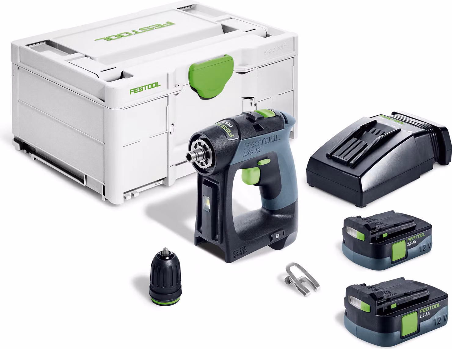 Trapano avvitatore a batteria Festool CXS 12 2,5-Plus | 576864