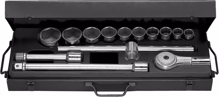 Facom Steckschluessel 3/4Z, 6-Kant Set 14-tl