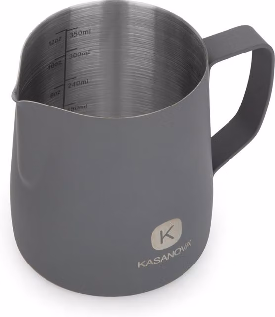 Bricco per latte KASANOVA in acciaio inox grigio, 350 ml