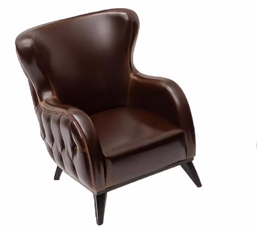 Chesterfield Elegant 2x Sessel Relax Couch Bequem Arbeitszimmer Wohnzimmer