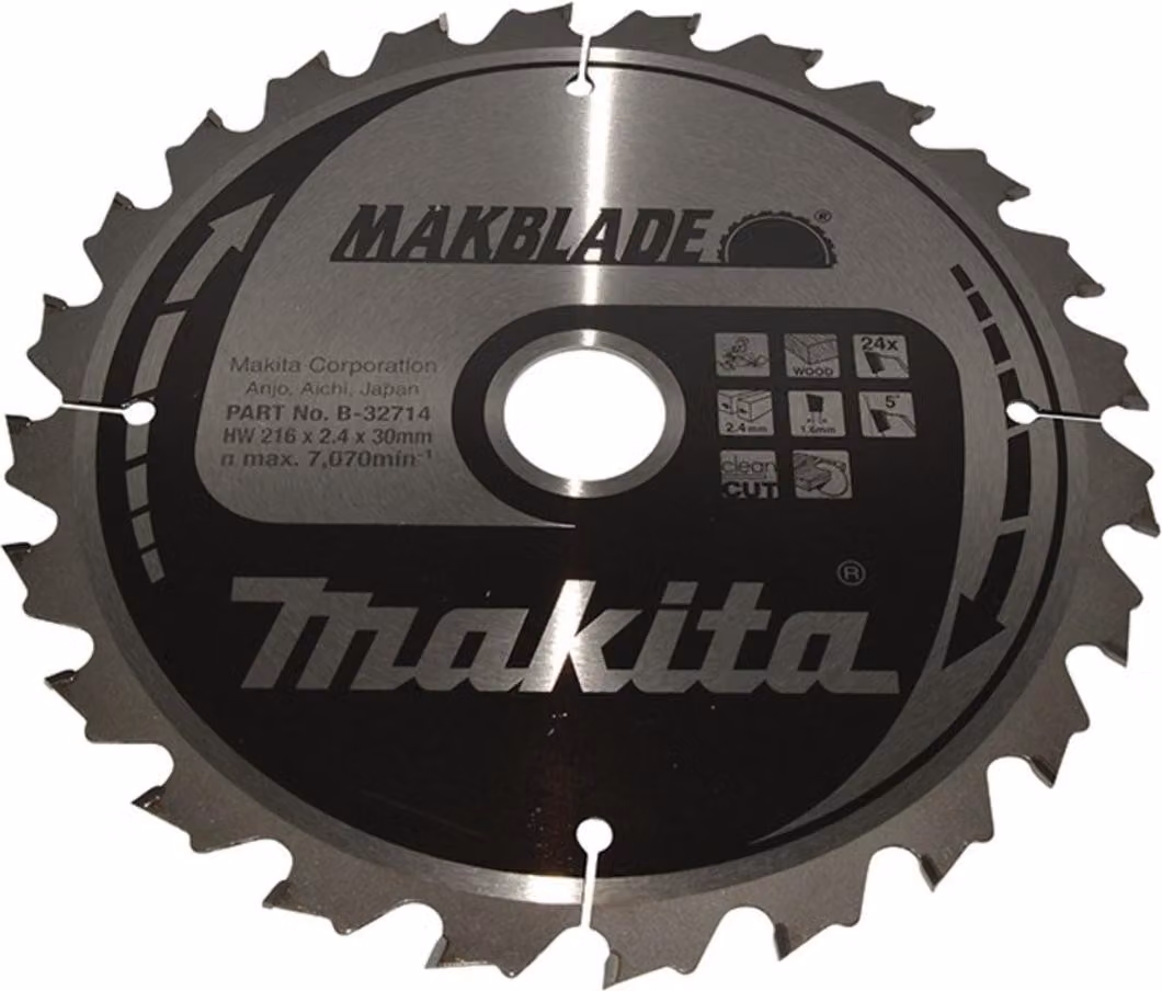 Sega Makita MAKBLADE. 216x30x24Z B-32714