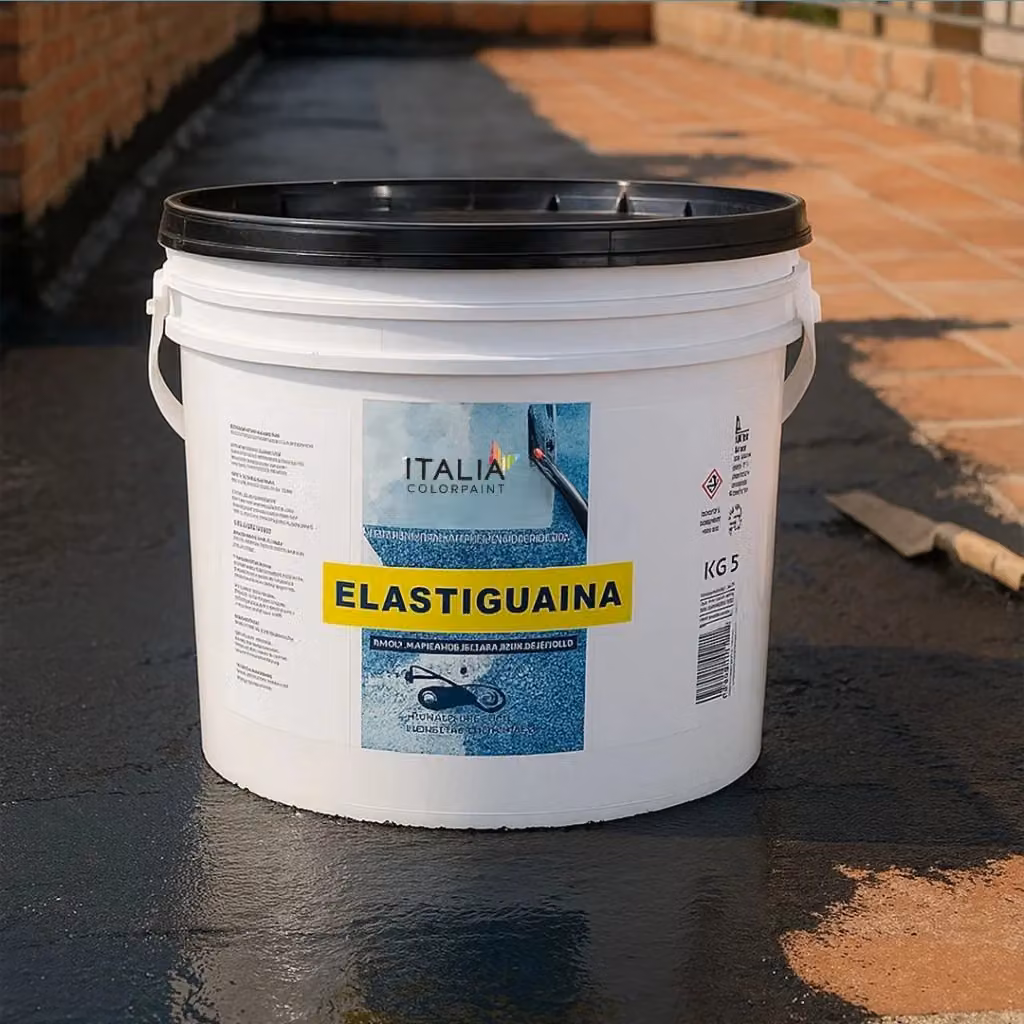 Guaina liquida elastomerica bituminosa impermeabilizzante Italia Colorpaint 18 kg – 2