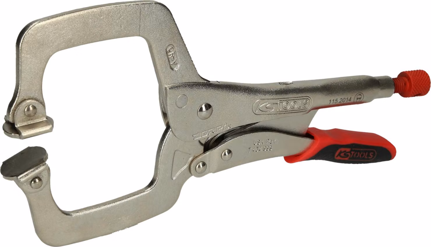 KS TOOLS Pinze per saldatura a ganasce mobili 0-85 mm - 115.2014