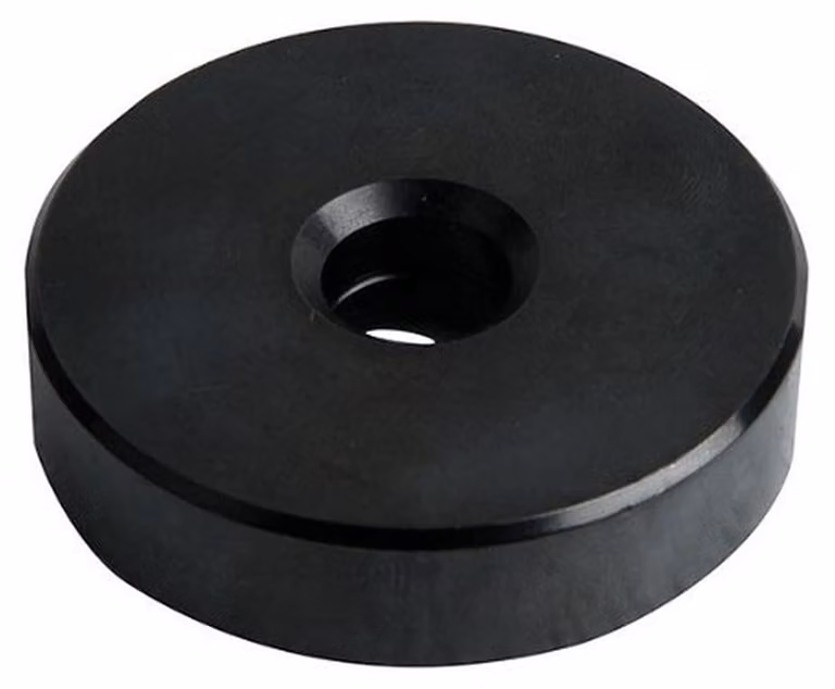 Piastre di supporto da 37 mm, nere e lunghe, per utensili