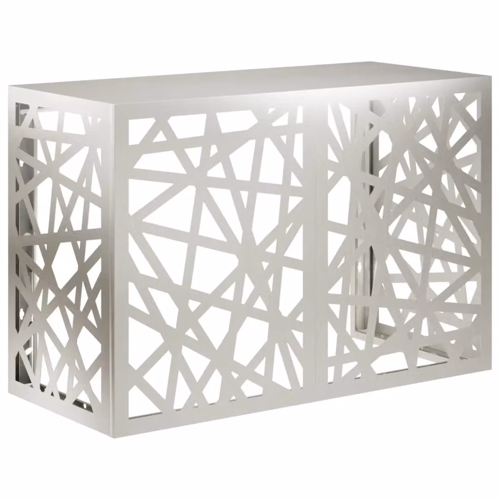 Copertura per condizionatore d'aria vidaXL Argento L/P/H: 90 x 40 x 60 cm – 2