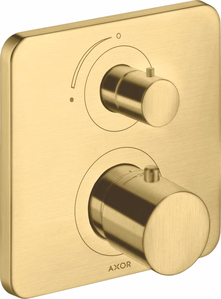 hansgrohe AXOR Citterio M thermostat encastré avec vanne d'arrêt, 34705950, 34705950