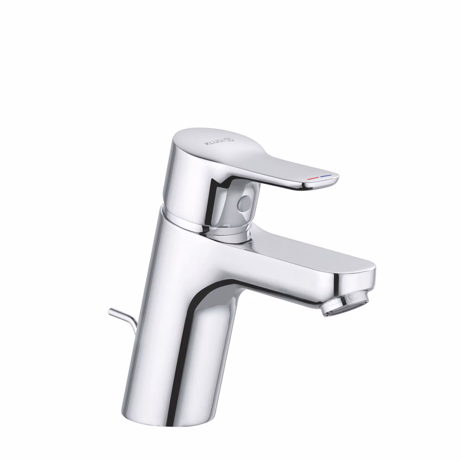 Miscelatore Kludi Pure&Easy WT-EH DN15 senza pressione con scarico in metallo, cromato, 1 pz.