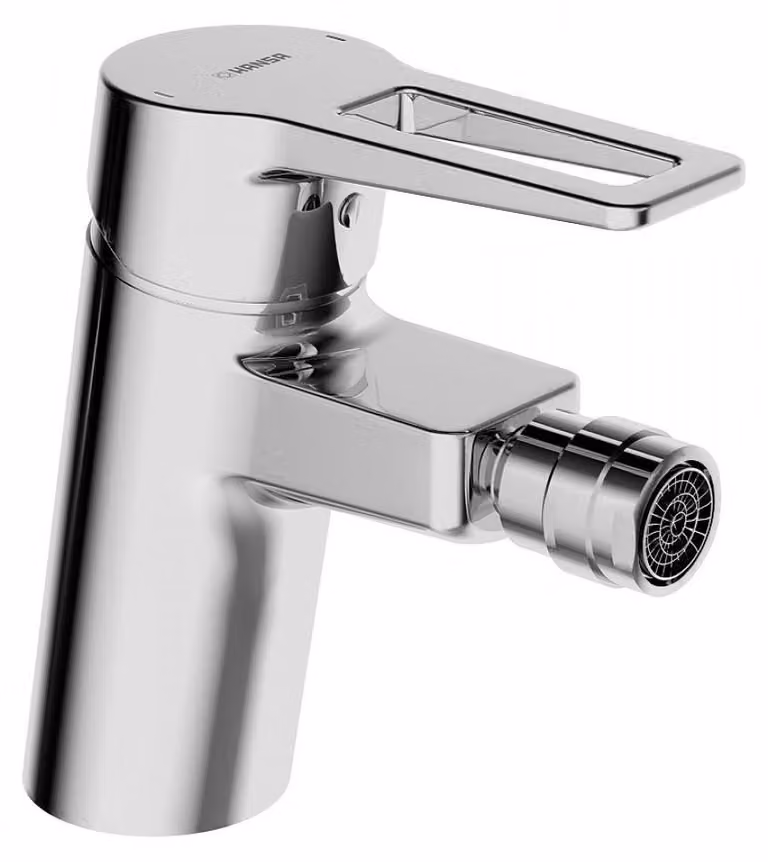 HANSA HANSATWIST robinetterie de bidet, avec vidage, levier à bille, saillie : 121 mm, 09063285, 09063285