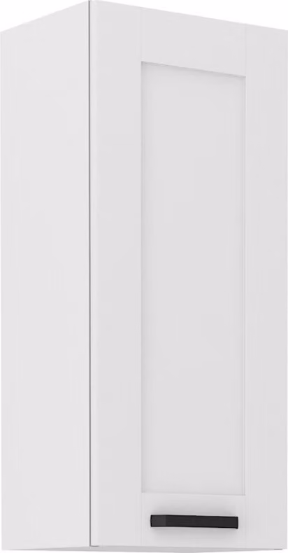 Armadietto superiore alto LAILI - larghezza 40 cm, bianco