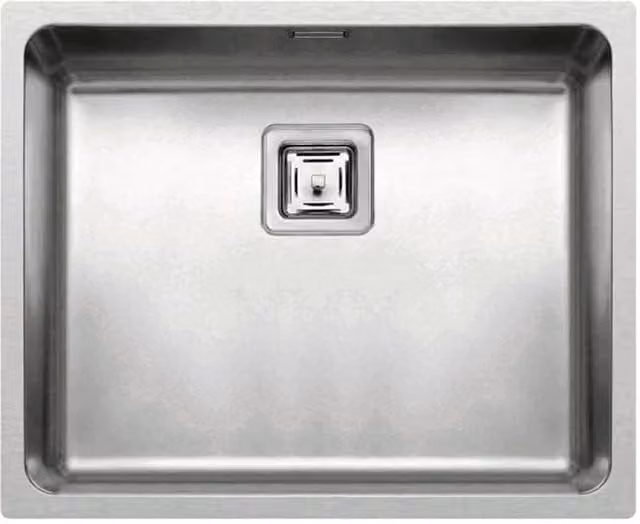 Lavello Elleci Incasso 1 vasca 54x44 W-Square 500 Satinata Inox LIW500SACMU