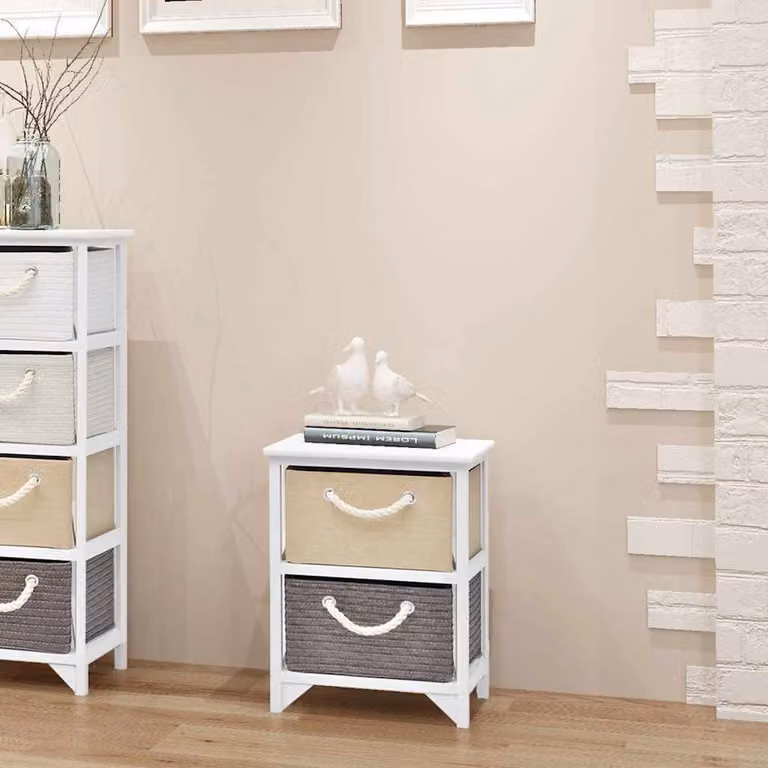 vidaXL Comodino In Legno