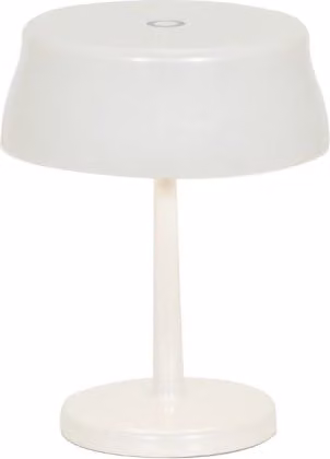 Zafferano Sister Light Mini Lampada da tavolo LED Smart Wi-Fi ricaricabile e dimmerabile Bianco