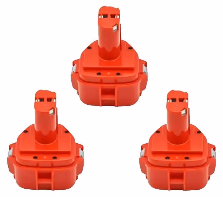 Batteria, capacità 6800 mAh, compatibile con utensili elettrici, 12 V 4800 mAh - 3 pezzi