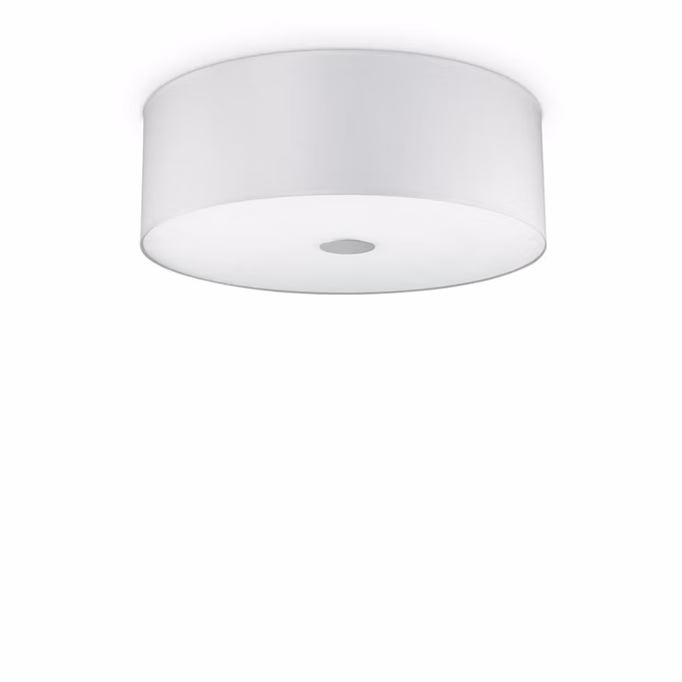 Plafoniera bianca WOODY 5 lampadine