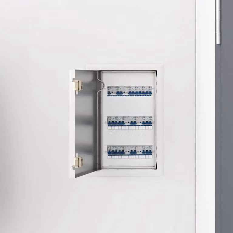 Pannello di Accesso in Acciaio Inox Bianco vidaXL L: 33 cm, P: 23 cm, H: 3 cm