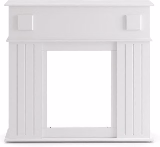 Cornice per caminetto Bianco 109 x 100 cm Vicco