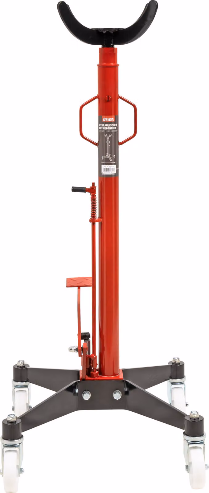 Martinetto idraulico STIER fino a 600 kg - rosso-nero (904713)