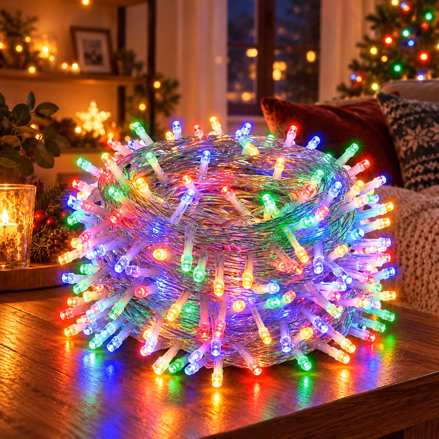 100M 800LEDs 8 modalità di luci fiabesche potenza, timer, funzione di memoria, LED Natale luci fiabesche festa decorazione luce albero di Natale illuminazione giardino, colorato