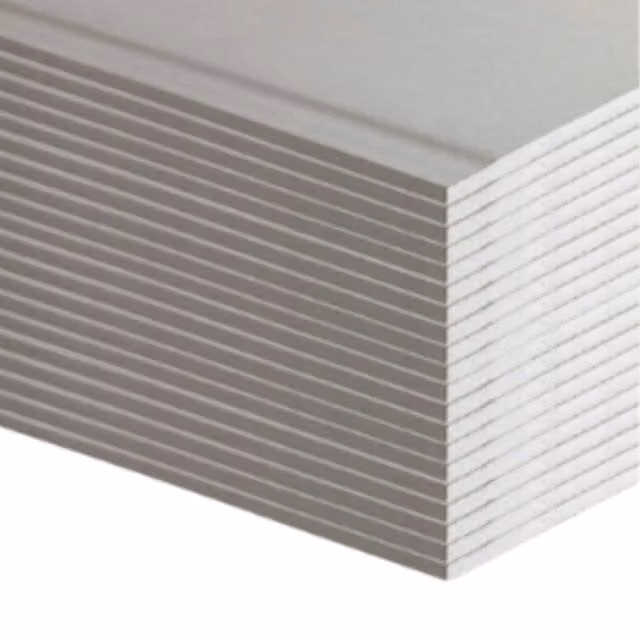 Lastre di cartongesso per rivestimenti Fortunato bianche, confezione da 20 pezzi, L 120 cm x H 200 cm, spessore 9,5 mm