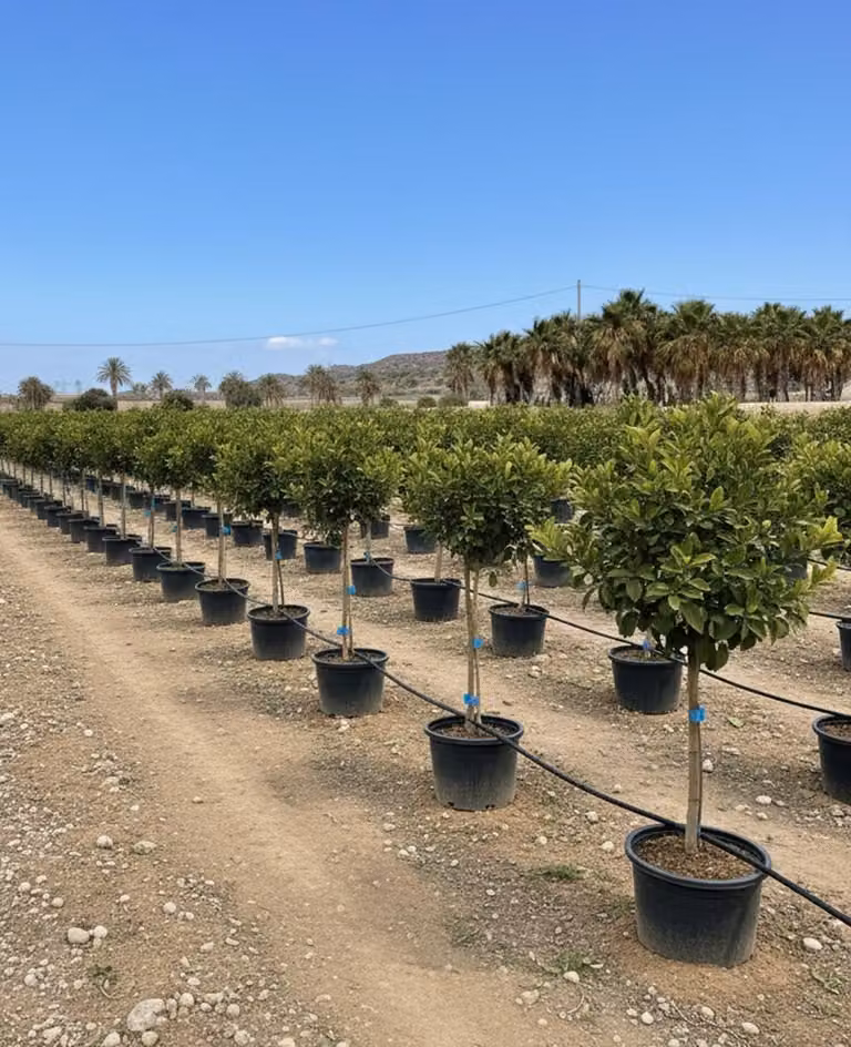 Albero soleggiato - Tiglio grande 150 centimetri - Citrus Aurantifolia - Albero da frutto - Luoghi soleggiati - Fruttificazione - Tiglio di 8 anni