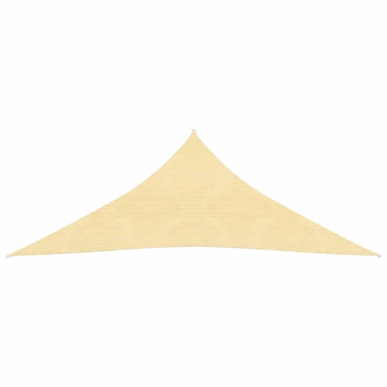 The Living Store Tenda da sole 160 g/m² Beige 3x3x3x3 m HDPE